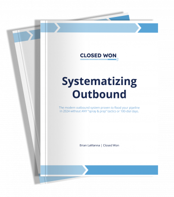 Systematizing Outbound (Product)